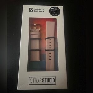 Strap Studio Leather Watch Strap 20mm for Samsung Galaxy Watch